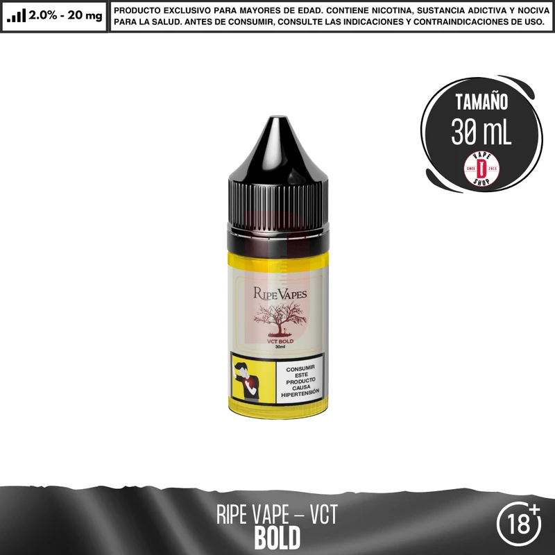 Ripe Vapes VCT -Sales de Nicotina