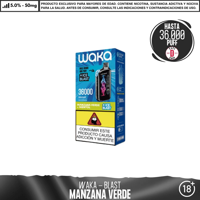 WAKA- BLAST 36000 PUFF