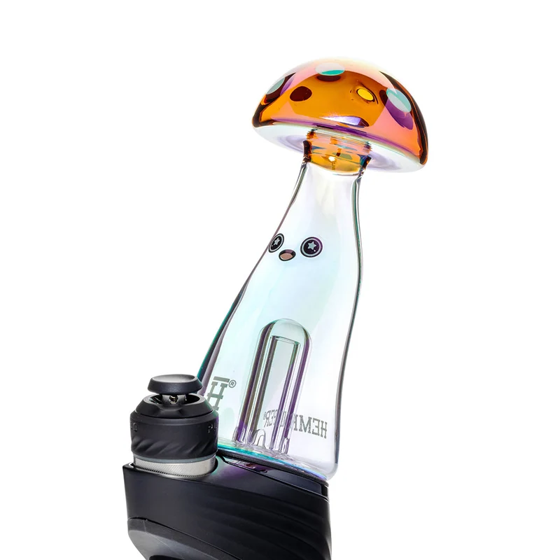 Hemper Trippy Shroom — Vidrio Hongo Iridiscente para Puffco Peak