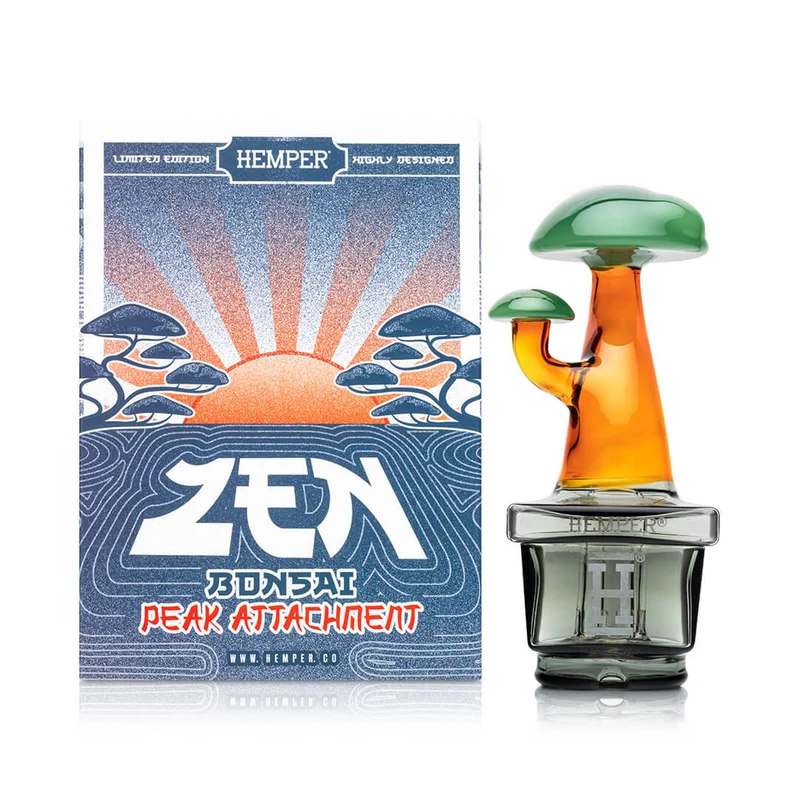 Hemper Zen Bonsai — Vidrio con Bonsái para Puffco Peak
