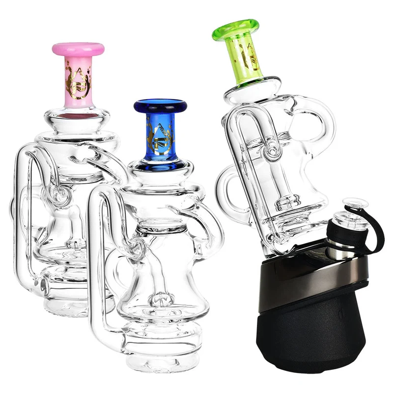 Pulsar Triple Tube Recycler — Vidrio para Puffco Peak