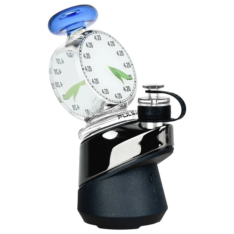 Pulsar 420 Timepiece — Vidrio para Puffco Peak con Diseño de Reloj