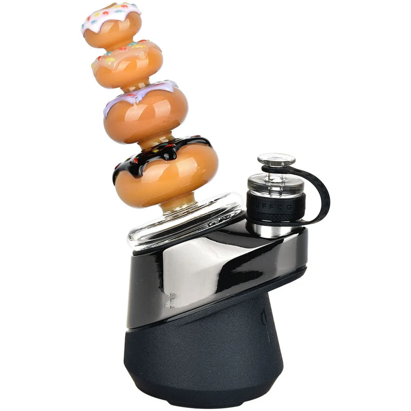 Pulsar Donut Staxx — Vidrio para Puffco Peak con Diseño de Donuts