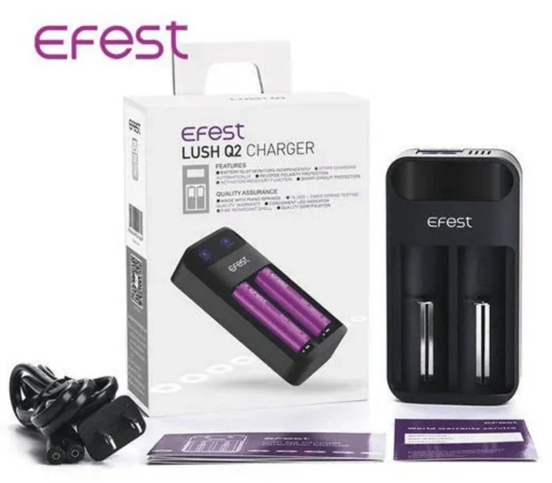 Cargador Efest LUSH Q2