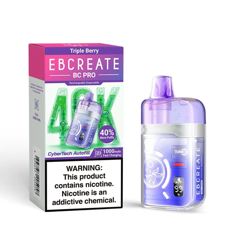 Pod Descartable Elfbar EBCreate 40K Triple Berry