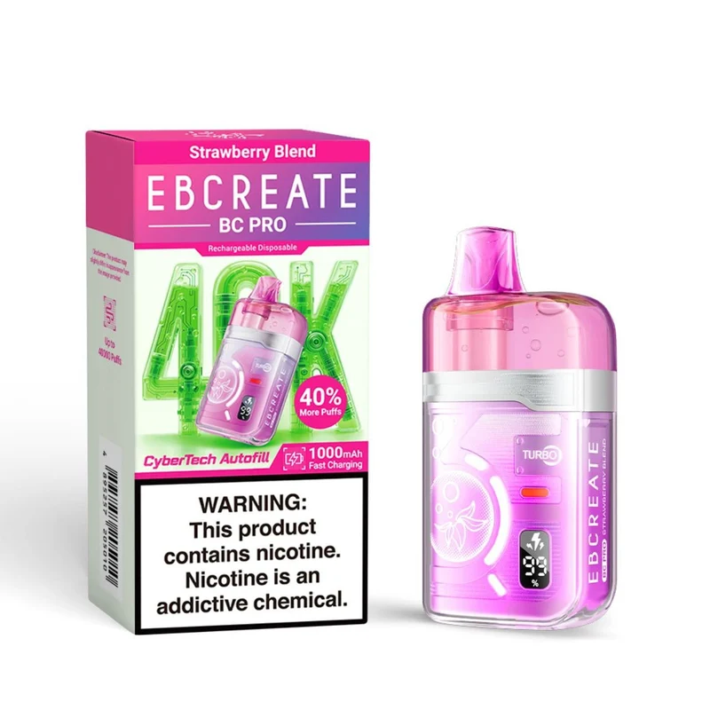 Pod Descartable Elfbar EBCreate 40K Strawberry Blend