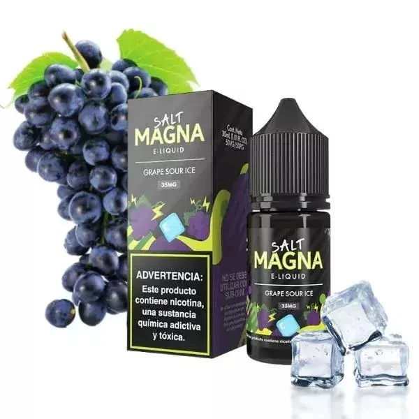 Líquido Magna Salt Nic Grape Sour Ice 30ml