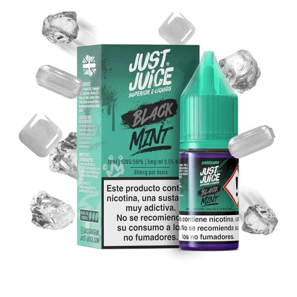 Liquido Just Juice Salt Nic Black Mint 30ml