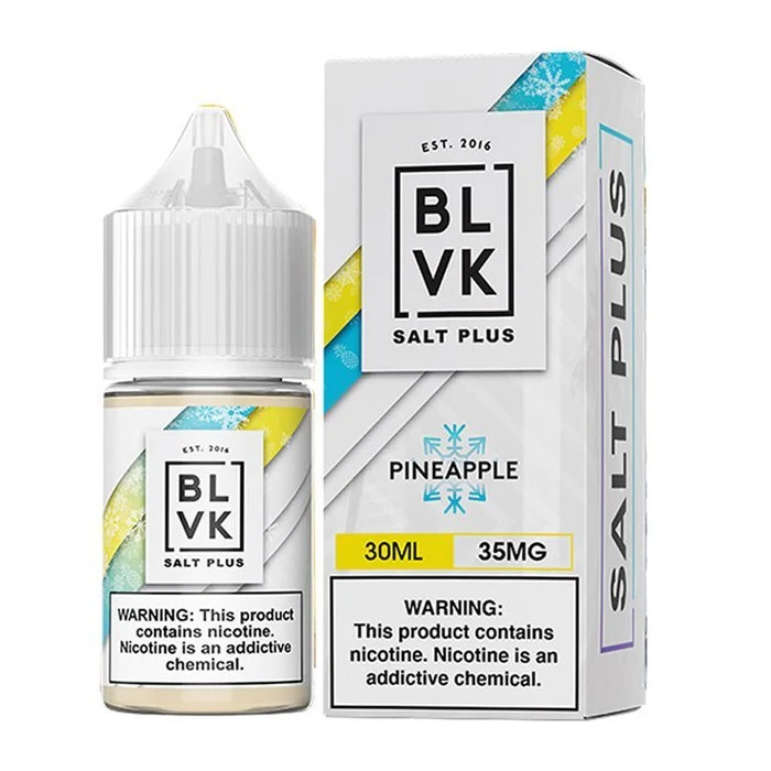 Líquido BLVK Salt Nic Plus Pineapple Ice 30ml