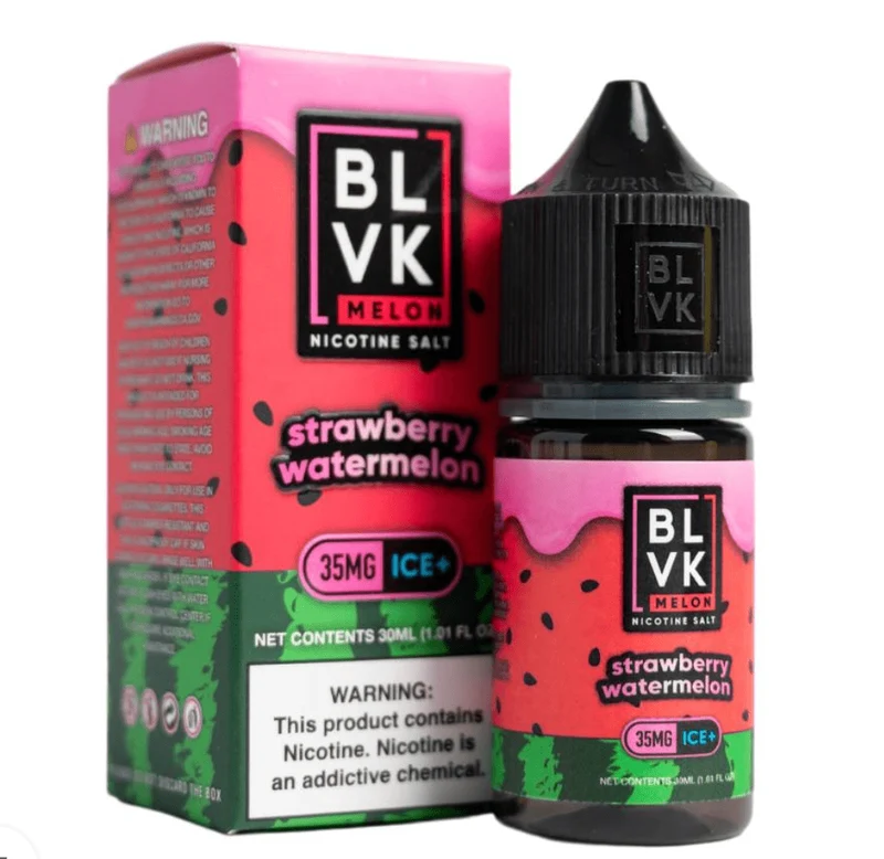 Líquido BLVK Salt Nic Melon Strawberry Watermelon 30ml