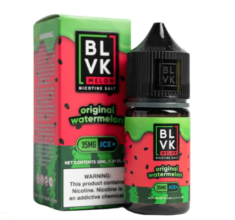 Líquido BLVK Salt Nic Melon Original Watermelon 30ml