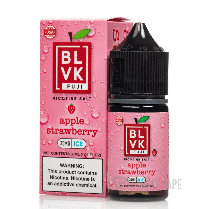 Líquido BLVK Salt Nic Fuji Apple Strawberry 30ml
