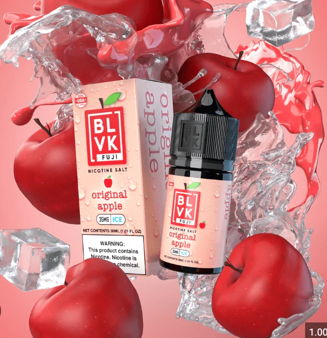 Líquido BLVK Salt Nic Fuji Apple Original 30ml