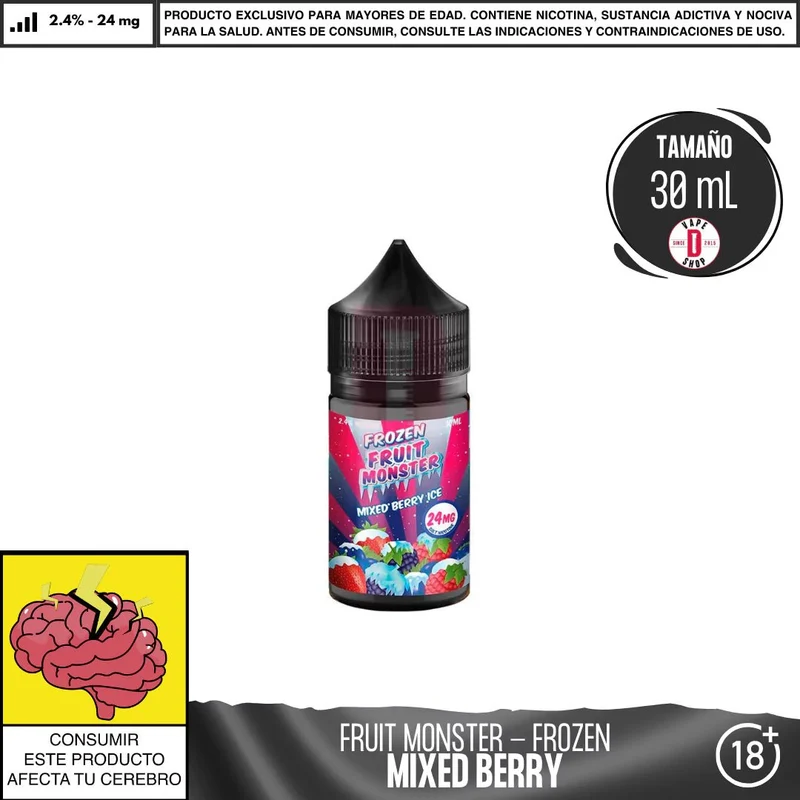 Frozen Fruit Monster Mixed Berry Ice Salts