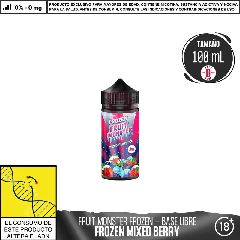 Frozen Fruit Monster Mixed Berry ice