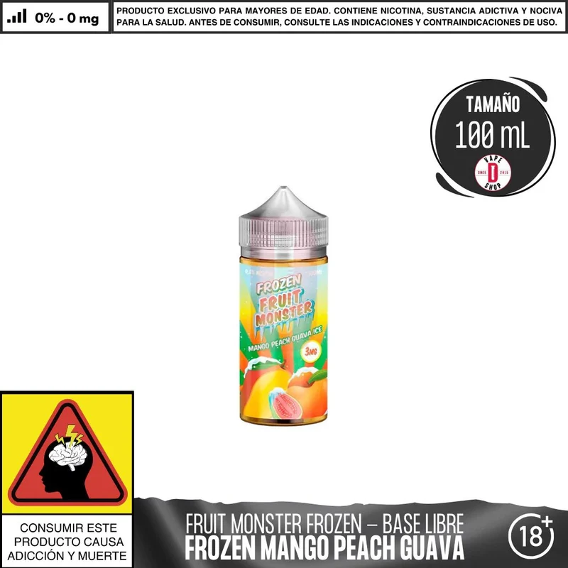 Frozen Fruit Monster Mango Peach Guava Ice