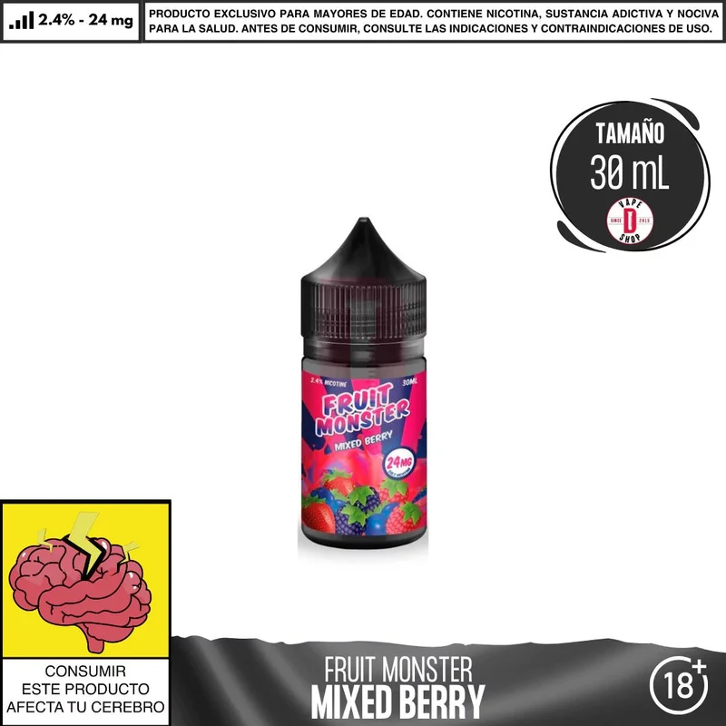 Fruit Monster Mixed Berry Salts