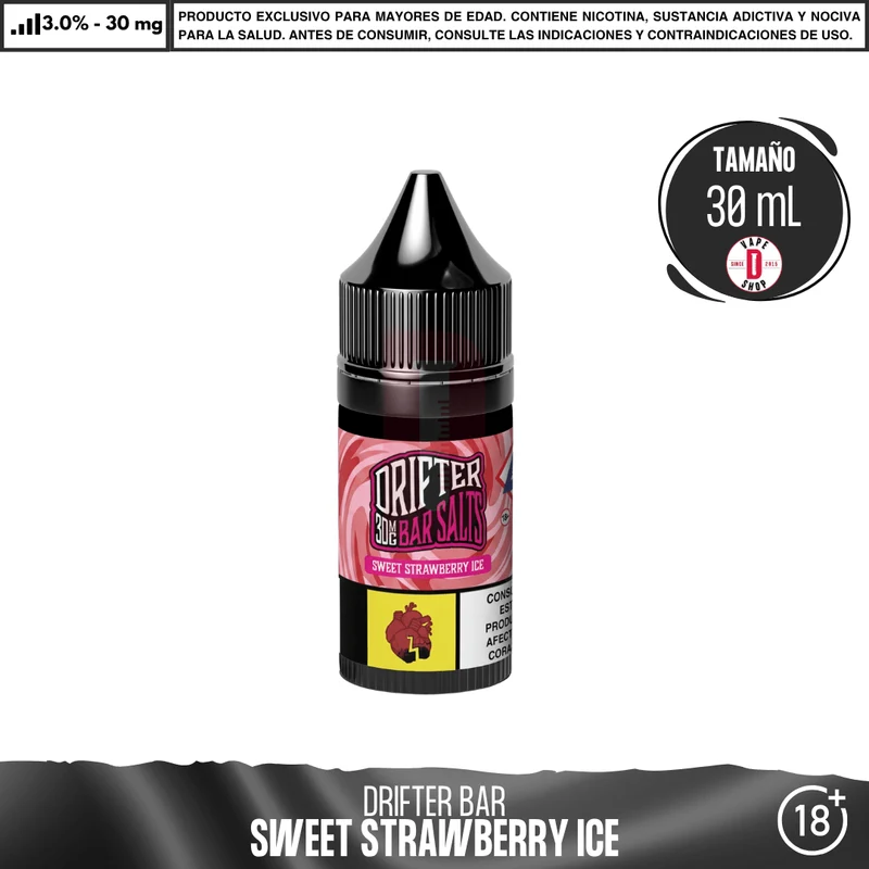 Drifter Bar Sweet Strawberry Ice Salts
