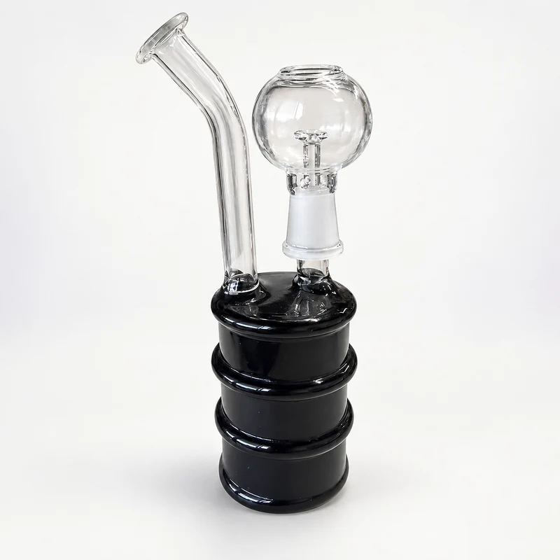 Bubbler para concentrados en vidrio — 17 cm con domo y clavo