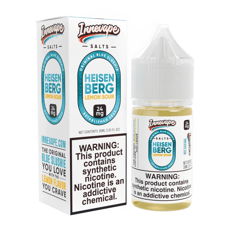 Líquido Heisenberg Salt Nic Lemon Sour Menthol 30ml