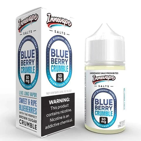 Líquido Heisenberg Salt Nic Blueberry Crumble 30ml