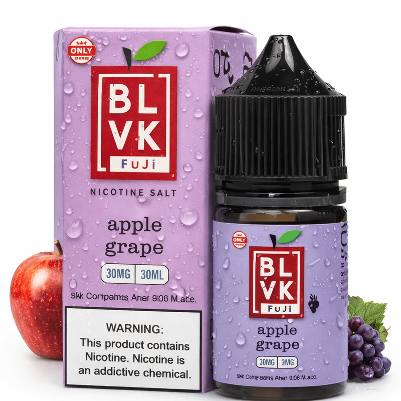 Líquido BLVK Salt Nic Fuji Apple Grape 30ml