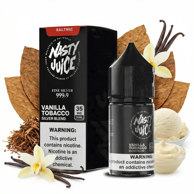 Liquido Nasty Salt Nic Tabaco Silver 30ml