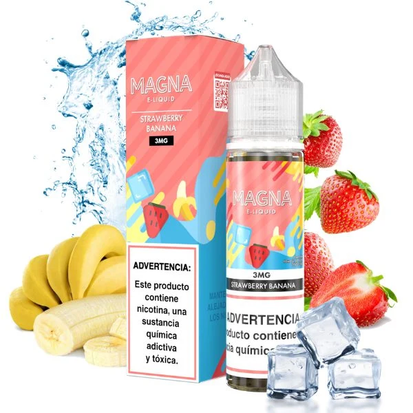 Líquido Magna Strawberry Banana 60ml