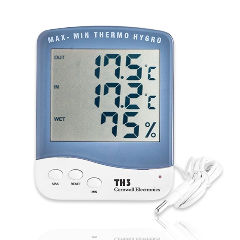 Termohigrómetro Cornwall con sonda