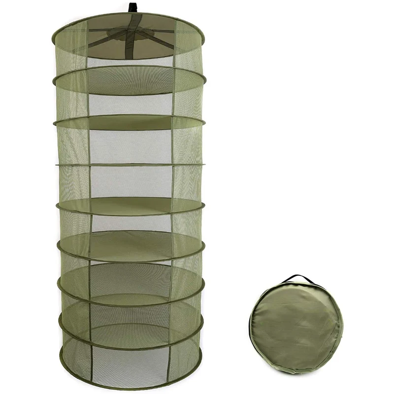 Malla secadora verde 8 pisos