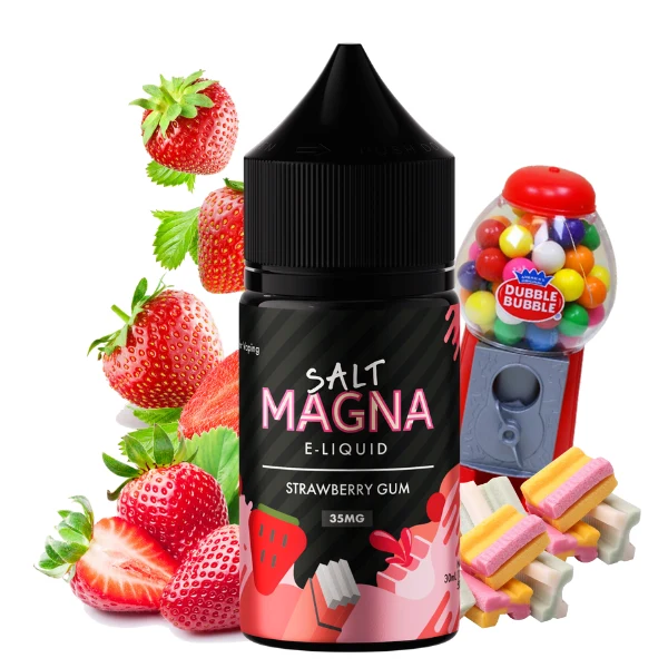 Líquido Magna Salt Nic Strawberry Gum 30ml