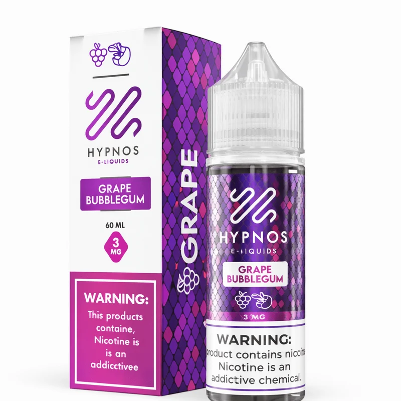 Líquido Hypnos Grape Bubblegum 60ml