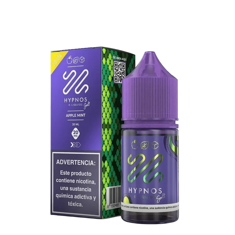 Líquido Hypnos Salt Nic Apple Mint 30ml
