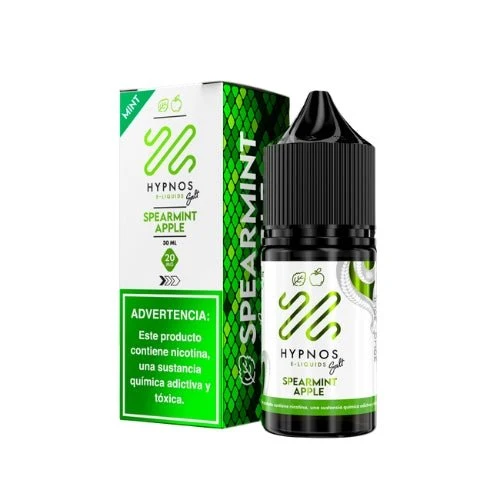 Líquido Hypnos Salt Nic Spearmint Apple 30ml