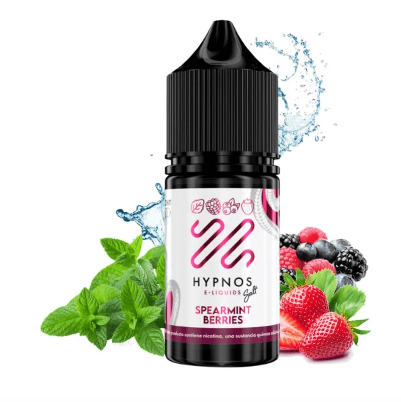 Líquido Hypnos Salt Nic Spearmint Berries 30ml