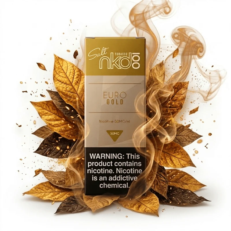 Liquido Naked 100 Salt Nic Euro Gold 30ml (Origen USA)