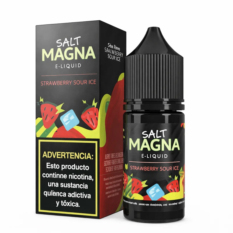 Líquido Magna Salt Nic Strawberry Sour Ice 30ml