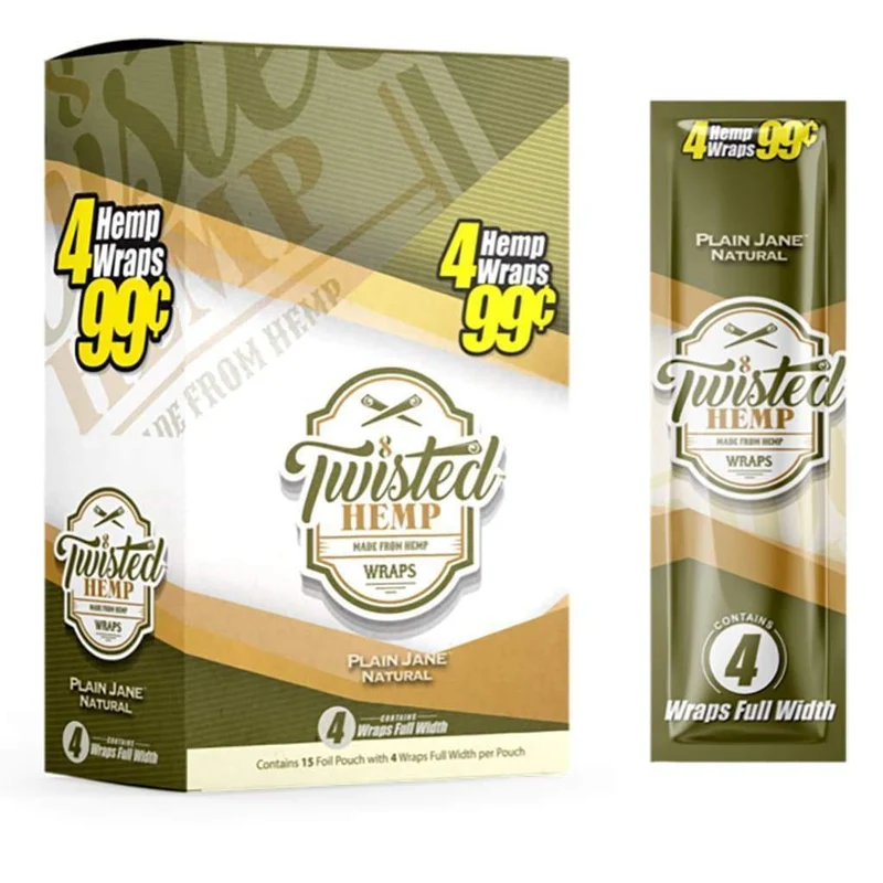Hemp Wrap Plain Jane Natural - Twisted Hemp
