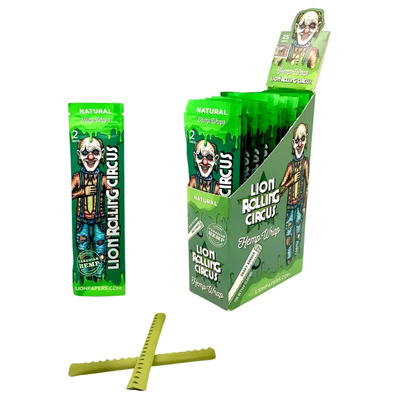Hemp Wrap Natural - Lion Rolling Circus