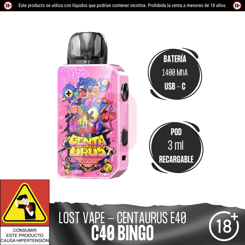 Lost Vape - Centaurus E40 Kit