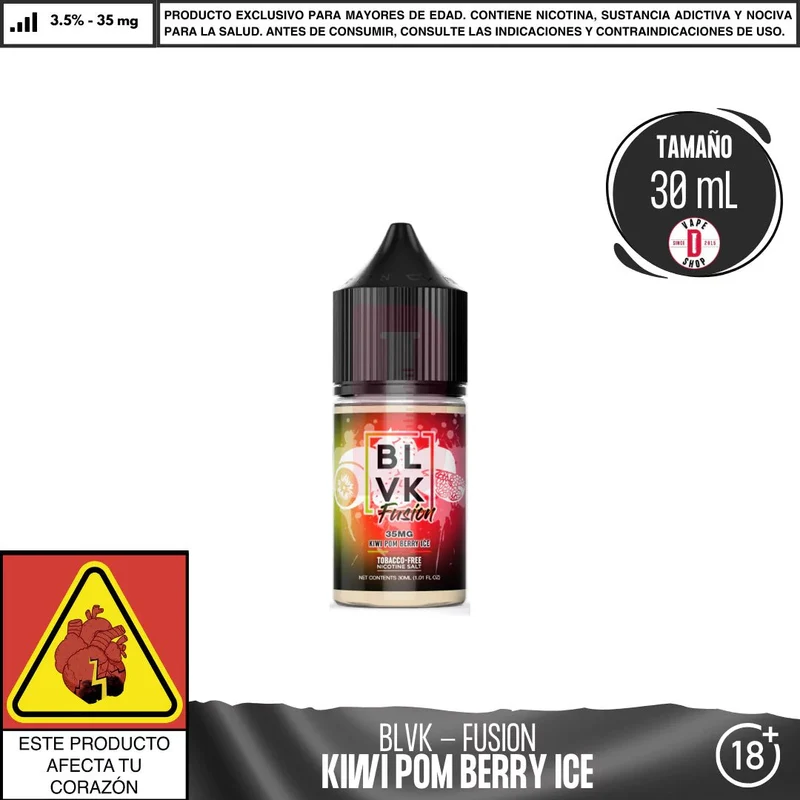 Fusion Kiwi Pom Berry Ice Salts