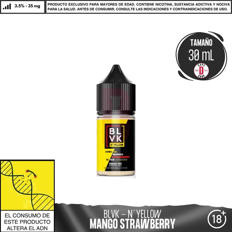 N´Yellow Mango Strawberry Ice Salts