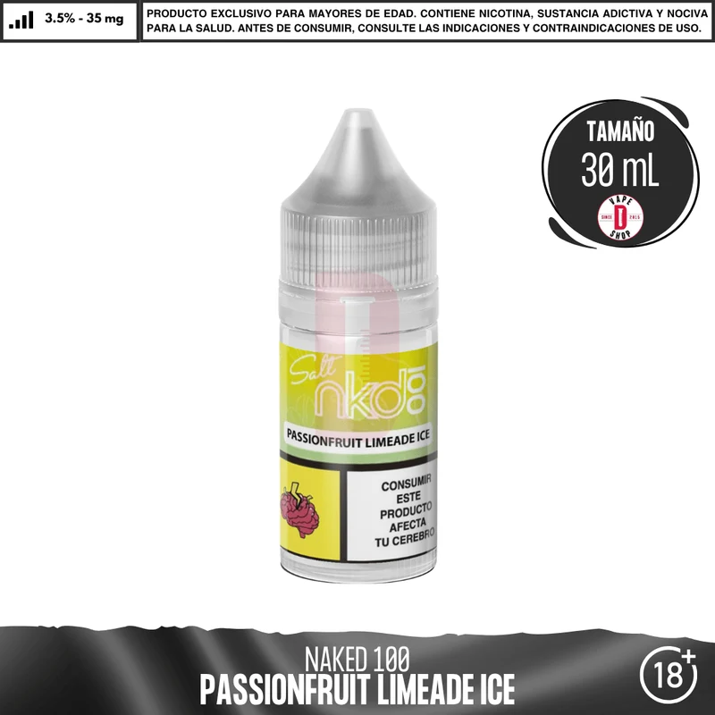Passionfruit Limeade Ice Salts