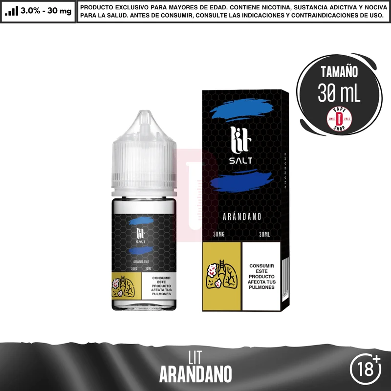 Lit Salts - 9 Sabores Frutales