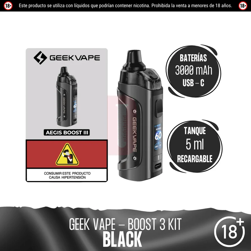 Geekvape - Aegis Boost 3 Pod Mod Kit