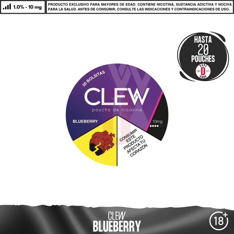 Clew - Bolsas de Nicotina