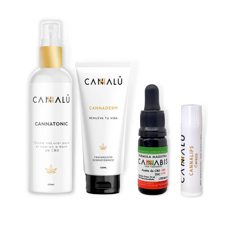 Kit Bienestar Completo Cannalu CBD