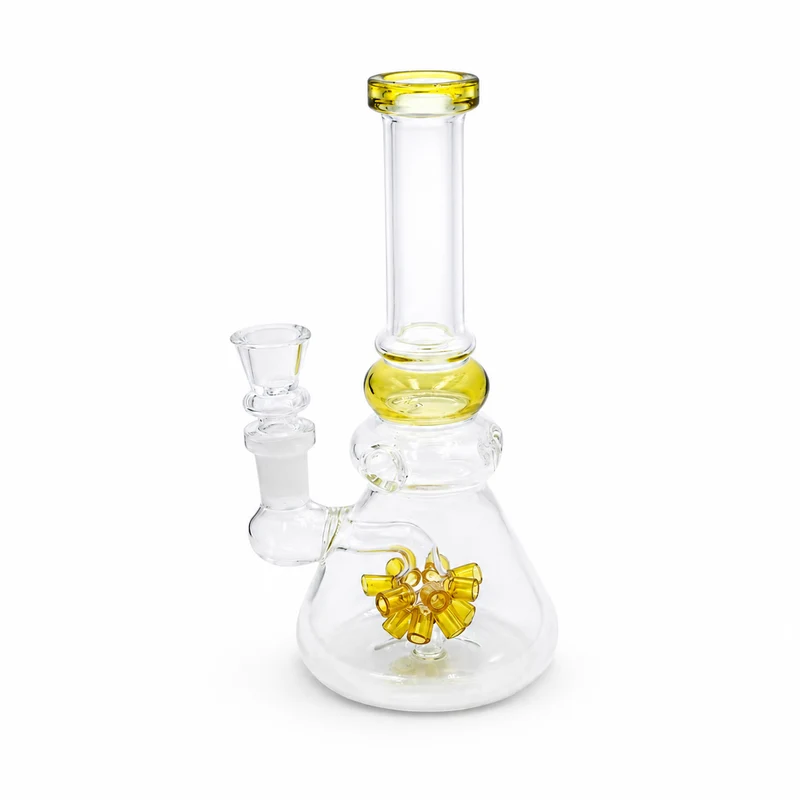 Bong de Vidrio con Percolador Regadera 19.5 cm
