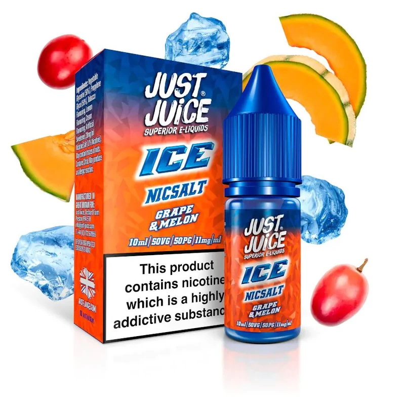 Liquido Just Juice Salt Nic Grape Melon 30ml