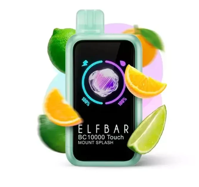 Pod descartable ElfBar BC10000 Touch 14K Mount Splash